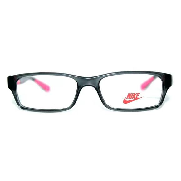 NEW NIKE 5534 068 GREY/PINK AUTHENTIC KIDS EYEGLASSES SUNGLASSES FRAMES 45-14 - Picture 1 of 3